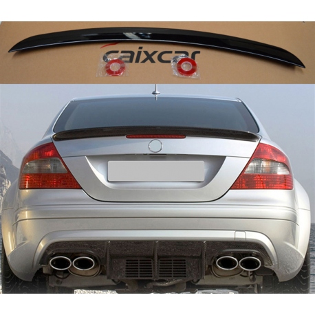 ALERÓN TRASERO MERCEDES BENZ CLASE CLK W209 NEGRO BRILLO SPOILER