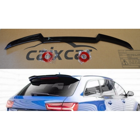ALERON AUDI A6 S6 C7 AVANT DESDE 2011 A 2018 ALERÓN NEGRO BRILLO SPOILER