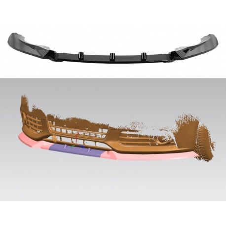 LABIO DELANTERO VW PASSAT CC DE 2008 A 2012 FRONT SPLITTER LIP
