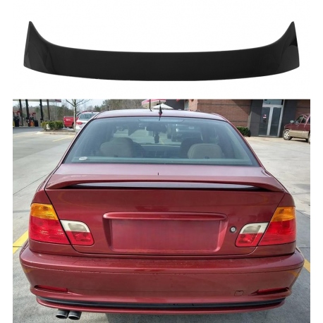 ALERON BMW SERIE 3 E46  COUPE DESDE 1997 A 2004 ALERÓN NEGRO BRILLO SPOILER