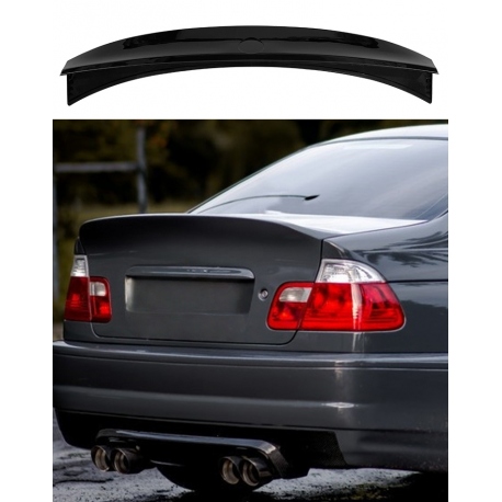 ALERON BMW SERIE 3 E46 COUPE  DESDE 1997 A 2004 ALERÓN NEGRO BRILLO SPOILER